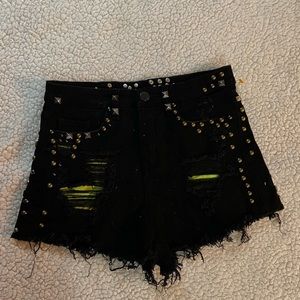 💕 5 items for $15 💕 Blank NYC Denim Jean Shorts studded Distressed